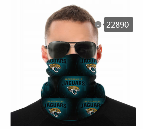 2021 NFL Jacksonville Jaguars #38 Dust mask with filter